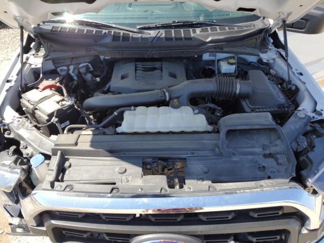 1FTFW1E86PFA21343 - 2023 FORD F150 SUPERCREW WHITE photo 11