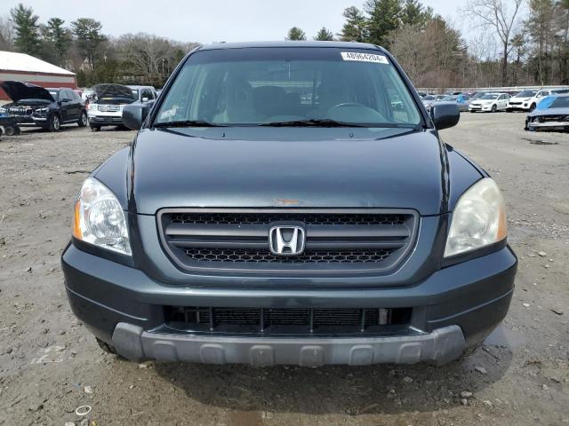 2HKYF18454H596567 - 2004 HONDA PILOT EX GRAY photo 5