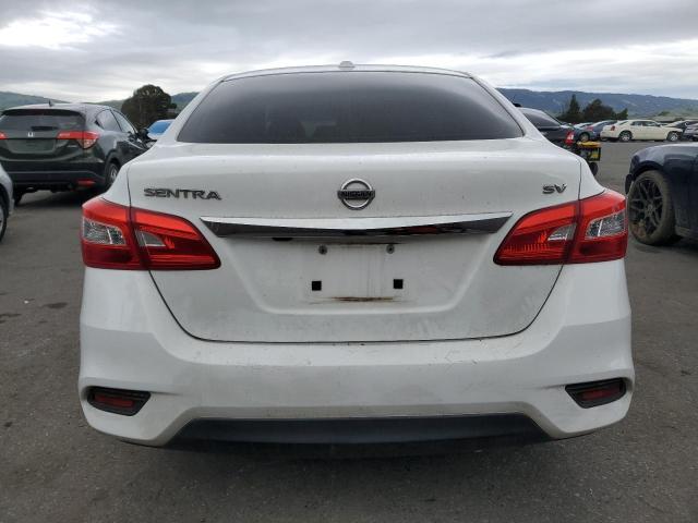 3N1AB7AP6GY321708 - 2016 NISSAN SENTRA S WHITE photo 6