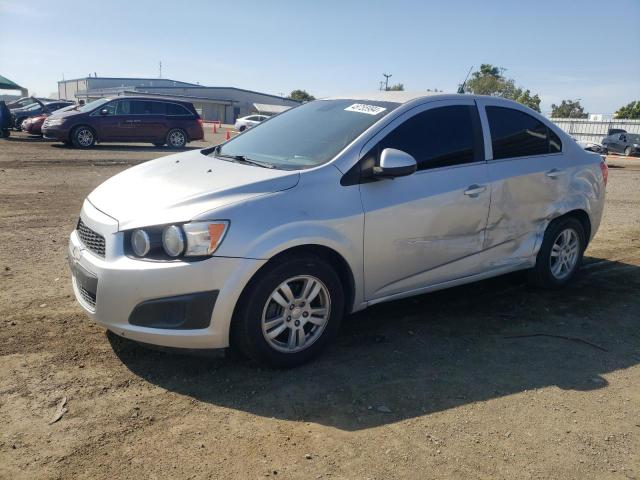 1G1JC5SGXD4185958 - 2013 CHEVROLET SONIC LT SILVER photo 1