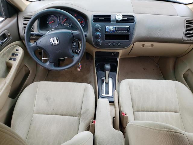 2HGES16575H602035 - 2005 HONDA CIVIC LX TAN photo 8