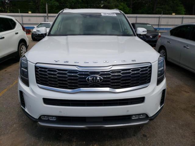 5XYP54HCXLG009017 - 2020 KIA TELLURIDE SX WHITE photo 5