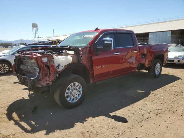 1GC4YUEY5NF142171 - 2022 CHEVROLET SILVERADO K3500 LTZ RED photo 1