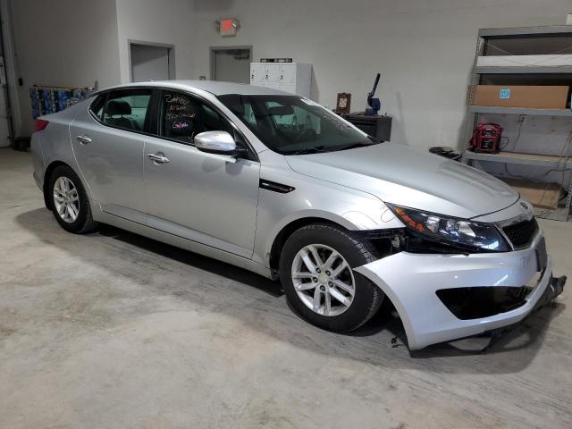 KNAGM4A79C5294203 - 2012 KIA OPTIMA LX SILVER photo 4