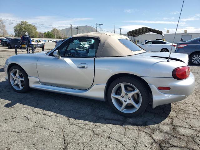 JM1NB353430301685 - 2003 MAZDA MX-5 MIATA BASE SILVER photo 2