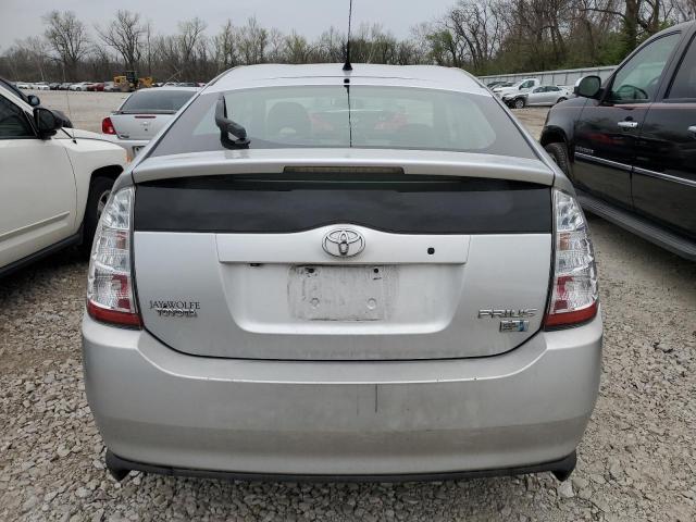 JTDKB20U677613209 - 2007 TOYOTA PRIUS SILVER photo 6