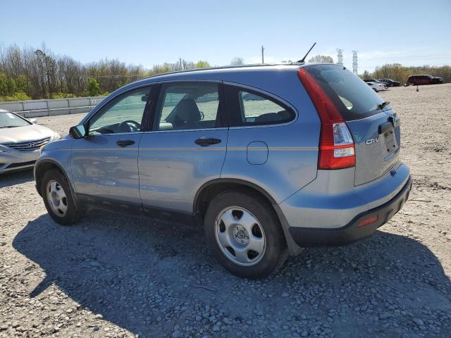 3CZRE38339G708027 - 2009 HONDA CR-V LX BLUE photo 2