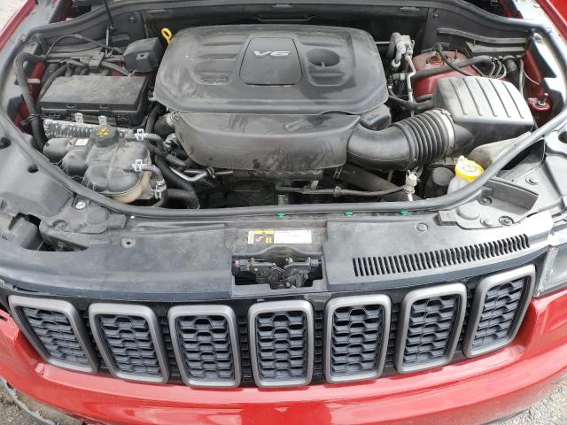 1C4RJFLG9HC603104 - 2017 JEEP GRAND CHER TRAILHAWK წითელი ფოტო 12
