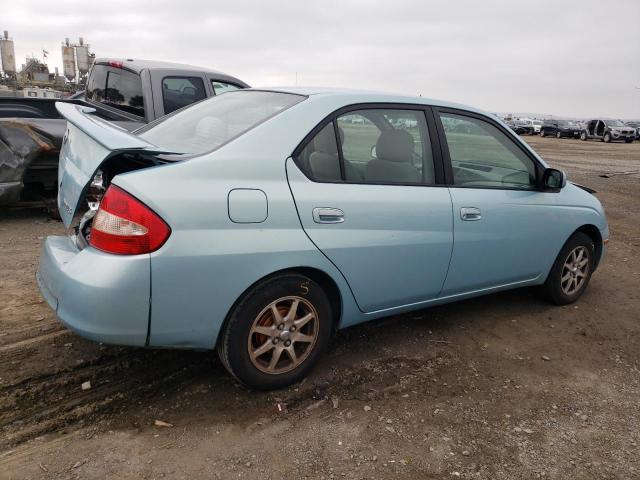 JT2BK12U220052153 - 2002 TOYOTA PRIUS BLUE photo 3