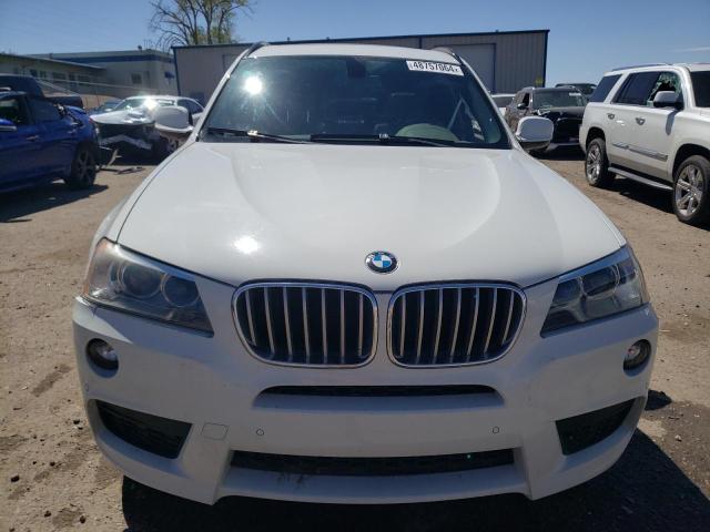 5UXWX7C52DL979853 - 2013 BMW X3 XDRIVE35I WHITE photo 5