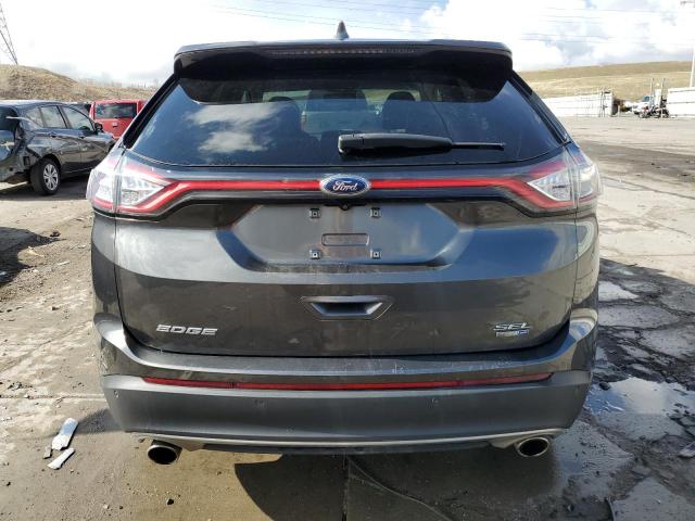 2FMPK4J93JBB62357 - 2018 FORD EDGE SEL CHARCOAL photo 6