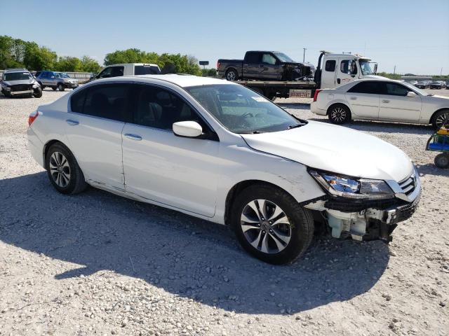 1HGCR2F33DA015559 - 2013 HONDA ACCORD LX WHITE photo 4