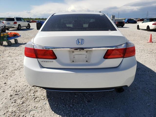 1HGCR2F33DA015559 - 2013 HONDA ACCORD LX WHITE photo 6