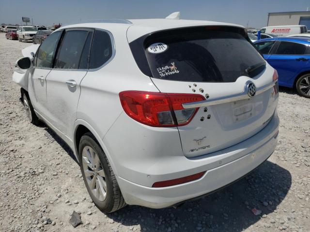 LRBFXBSA3HD201658 - 2017 BUICK ENVISION ESSENCE თეთრი ფოტო 3