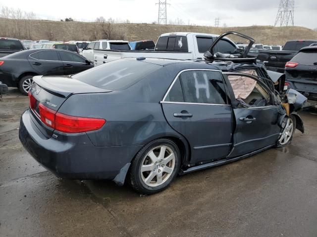 1HGCM66545A051107 - 2005 HONDA ACCORD EX BLUE photo 3