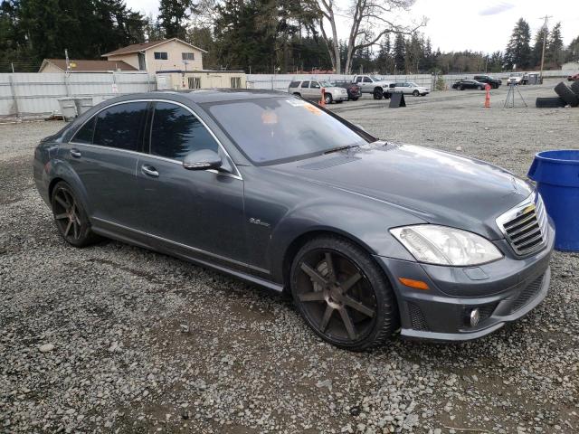 WDDNG77X59A253065 - 2009 MERCEDES-BENZ S 63 AMG GRAY photo 4