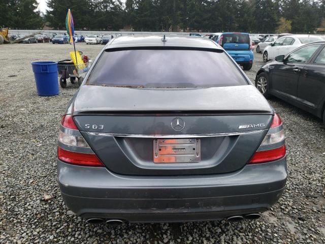 WDDNG77X59A253065 - 2009 MERCEDES-BENZ S 63 AMG GRAY photo 6