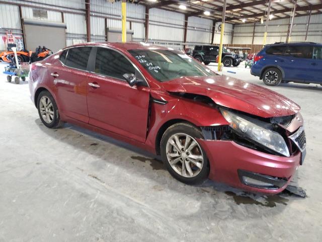 5XXGM4A79DG150103 - 2013 KIA OPTIMA LX RED photo 4