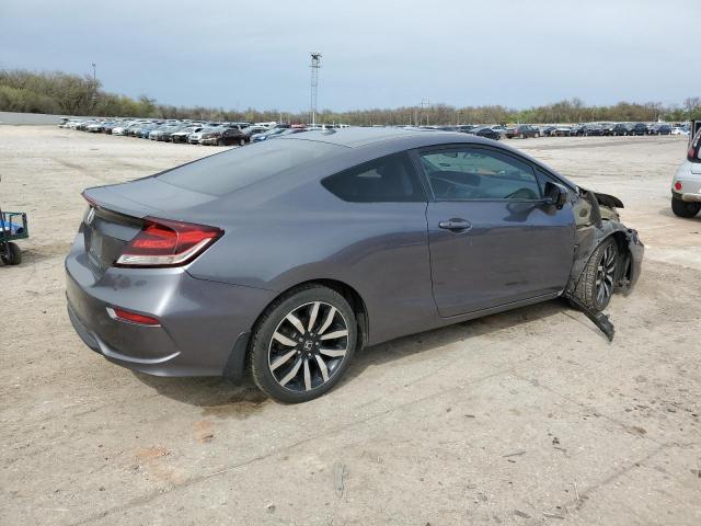 2HGFG3B06EH514590 - 2014 HONDA CIVIC EXL 灰色 照片 3