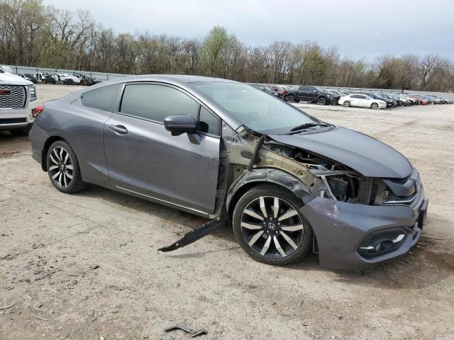 2HGFG3B06EH514590 - 2014 HONDA CIVIC EXL 灰色 照片 4