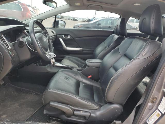 2HGFG3B06EH514590 - 2014 HONDA CIVIC EXL 灰色 照片 7