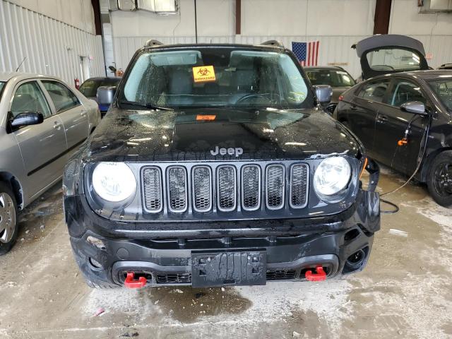 ZACCJBCB6HPF96014 - 2017 JEEP RENEGADE TRAILHAWK BLACK photo 5