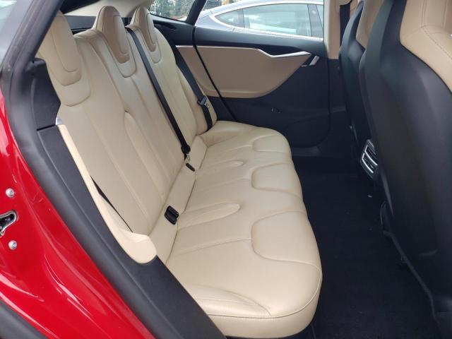 5YJSA1CN1DFP13399 - 2013 TESLA MODEL S წითელი ფოტო 10