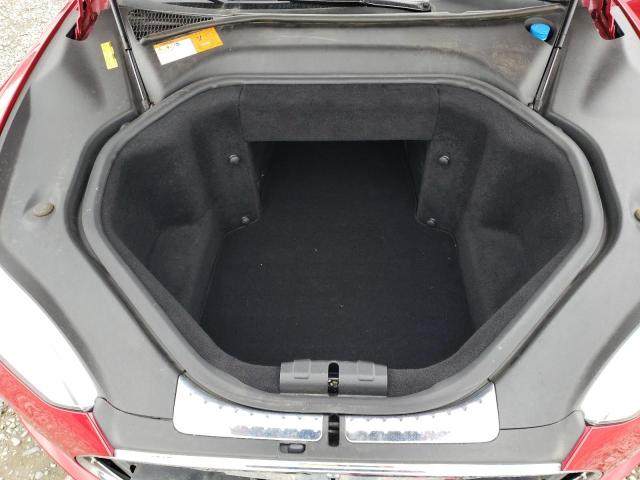 5YJSA1CN1DFP13399 - 2013 TESLA MODEL S წითელი ფოტო 11