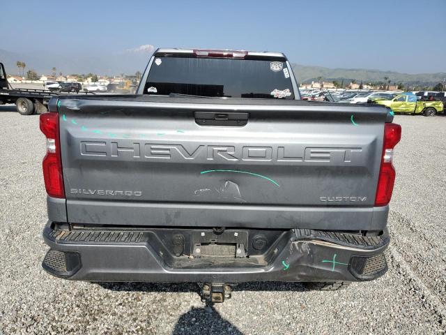 1GCRWBEH4KZ239890 - 2019 CHEVROLET SILVERADO C1500 CUSTOM GRAY photo 6