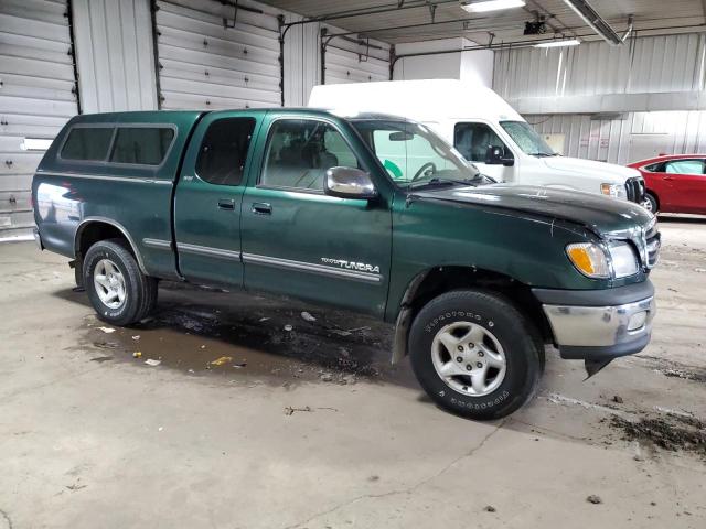 5TBRT34142S301561 - 2002 TOYOTA TUNDRA ACCESS CAB მწვანე ფოტო 4