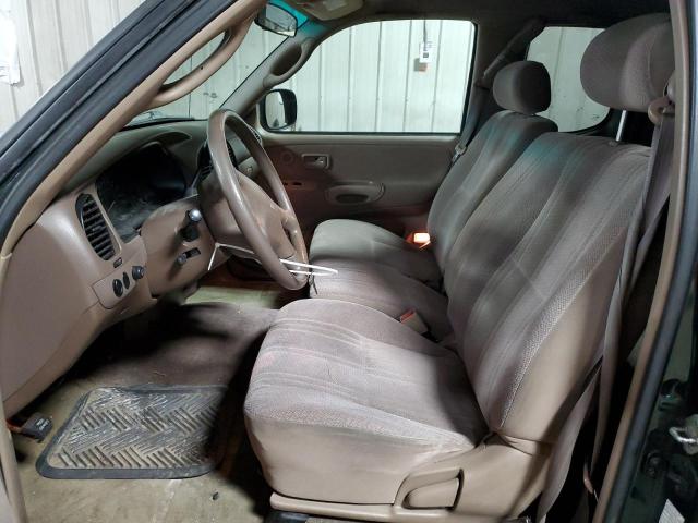 5TBRT34142S301561 - 2002 TOYOTA TUNDRA ACCESS CAB მწვანე ფოტო 7