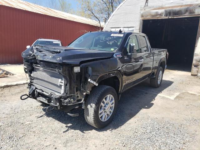 1GT59NEY0NF239401 - 2022 GMC SIERRA K2500 SLT BLACK photo 1