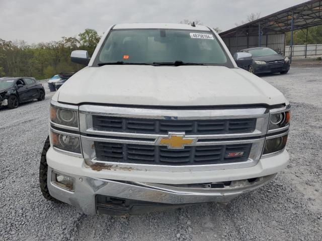 3GCUKSEC4EG225258 - 2014 CHEVROLET SILVERADO K1500 LTZ WHITE photo 5