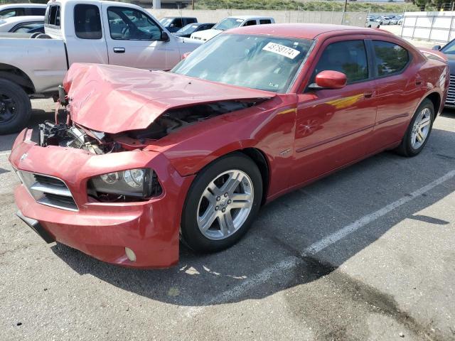 2B3KA53H27H617430 - 2007 DODGE CHARGER R/T RED photo 1