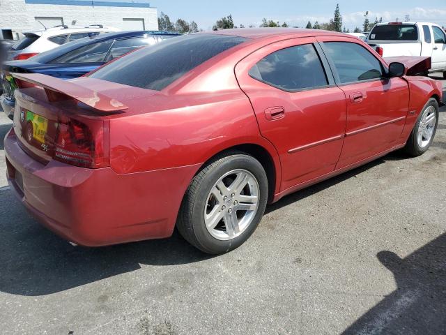 2B3KA53H27H617430 - 2007 DODGE CHARGER R/T RED photo 3