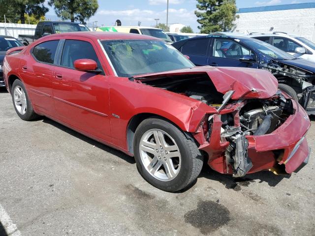 2B3KA53H27H617430 - 2007 DODGE CHARGER R/T RED photo 4