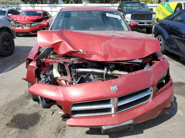 2B3KA53H27H617430 - 2007 DODGE CHARGER R/T RED photo 5