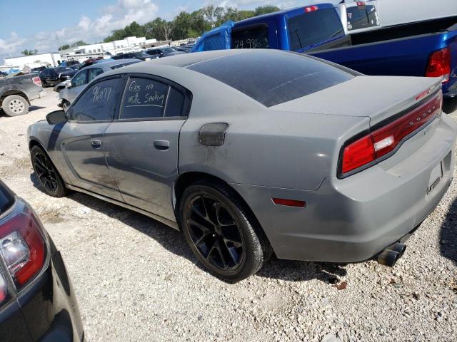 2C3CDXAT0CH226563 - 2012 DODGE CHARGER POLICE GRAY photo 2
