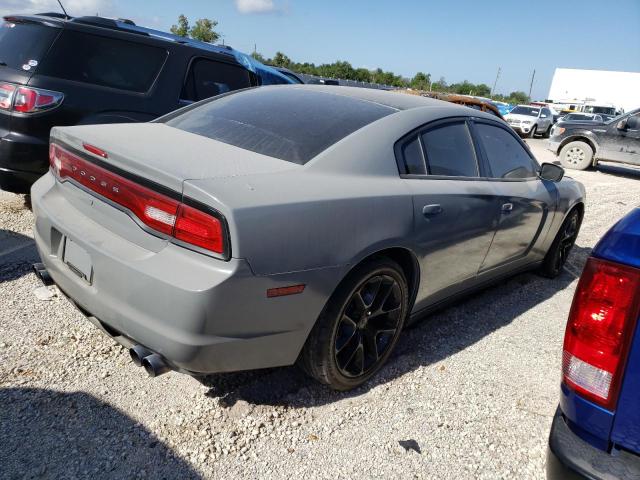 2C3CDXAT0CH226563 - 2012 DODGE CHARGER POLICE GRAY photo 3