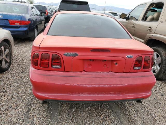 1FALP42X8TF178224 - 1996 FORD MUSTANG GT RED photo 6