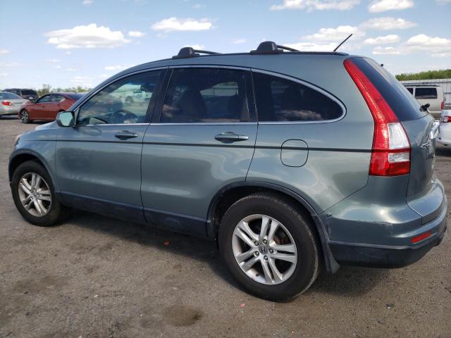 JHLRE4H70BC017001 - 2011 HONDA CR-V EXL BLUE photo 2