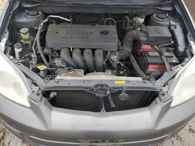 2T1KR32E07C649418 - 2007 TOYOTA COROLLA MA XR GRAY photo 11