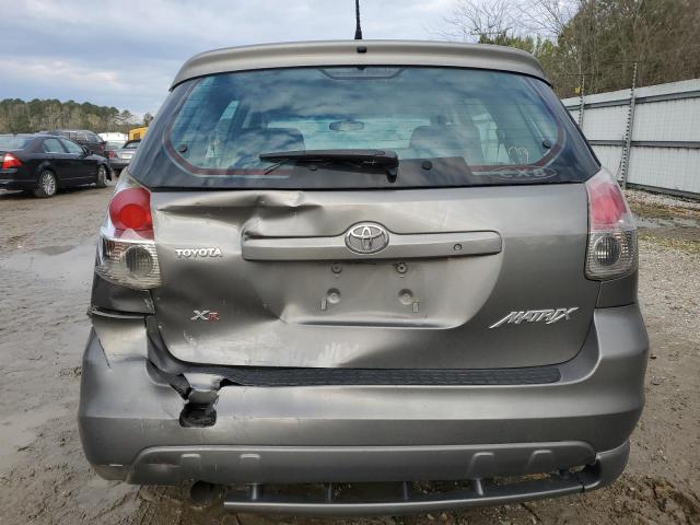 2T1KR32E07C649418 - 2007 TOYOTA COROLLA MA XR GRAY photo 6