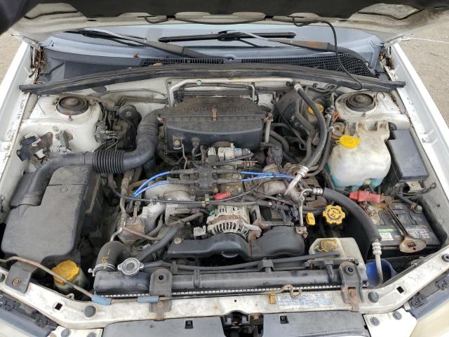 JF1SG65624H746192 - 2004 SUBARU FORESTER 2.5XS Սպիտակ լուսանկար 11