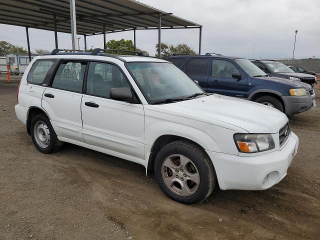 JF1SG65624H746192 - 2004 SUBARU FORESTER 2.5XS Սպիտակ լուսանկար 4