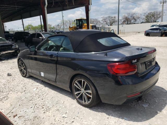 WBA2M7C05L7E65662 - 2020 BMW 230I BLACK photo 2