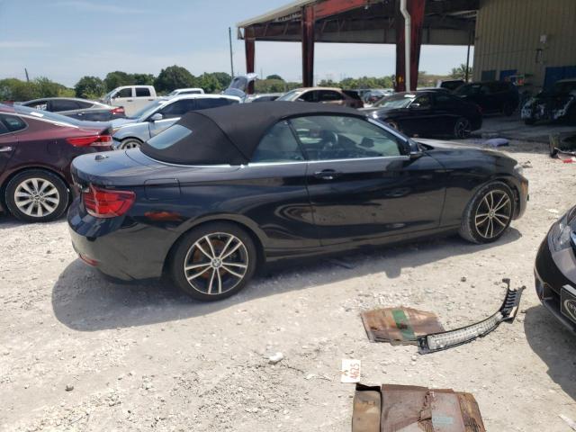 WBA2M7C05L7E65662 - 2020 BMW 230I BLACK photo 3