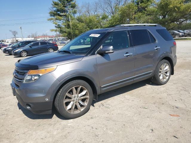 1FMHK8F80CGA16246 - 2012 FORD EXPLORER LIMITED GRAY photo 1