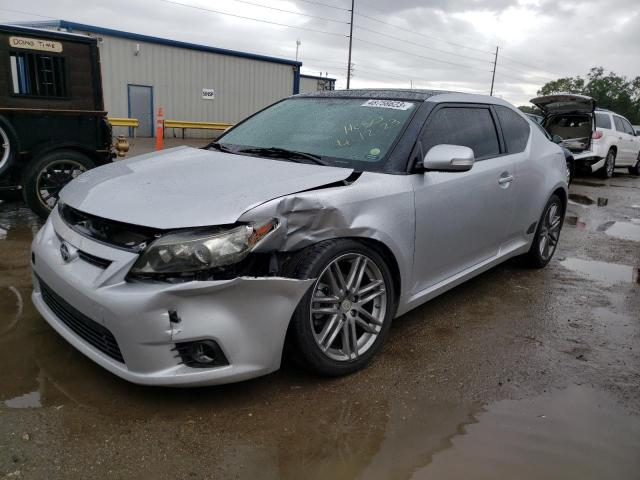 JTKJF5C73C3026340 - 2012 TOYOTA SCION TC SILVER photo 1