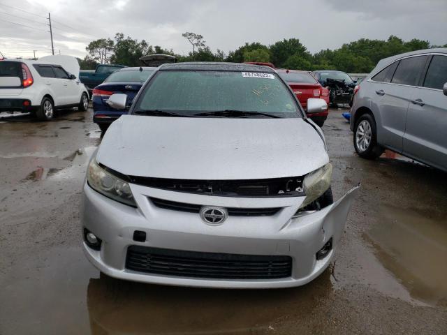 JTKJF5C73C3026340 - 2012 TOYOTA SCION TC SILVER photo 5